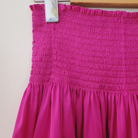 Natural Life Satin Daisy Wide Leg Shorts - Picture 11 of 14